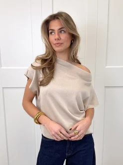 Ally top beige