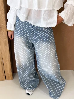 Baggy polkadots jeans