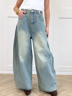 Balloon jeans Amber blauw