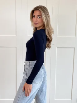 Basic Top Elise navy
