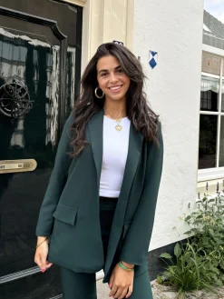Blazer Esther donker groen