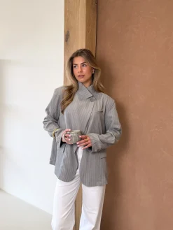 Blazer Fem grijs
