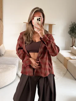 Blouse Audrey bordeaux