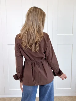 Blouse Emi bruin