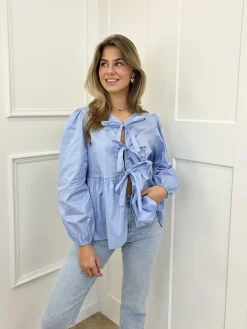 Blouse Hazel blauw