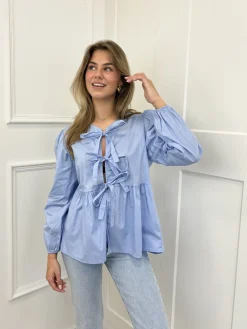 Blouse Hazel blauw