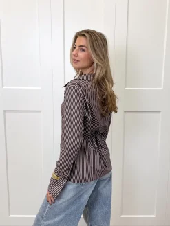 Blouse Isabella bruin