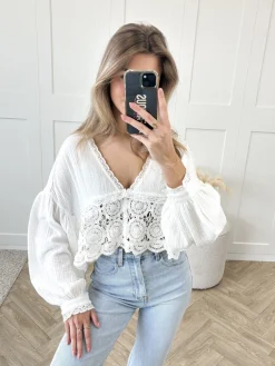 Blouse vera wit