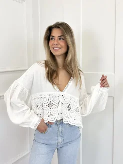 Blouse vera wit