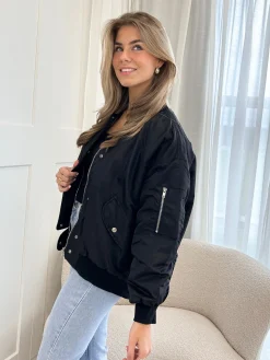 Bomberjack Eefke zwart