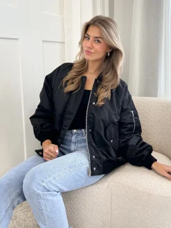Bomberjack Eefke zwart