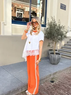 Broek Talia oranje