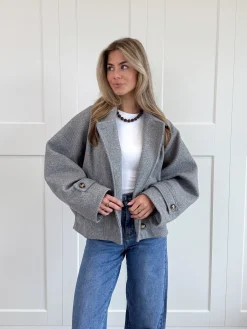 Coat Angel grijs