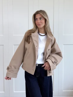 Coat Angel Licht Camel