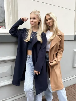 Coat Lisa marineblauw
