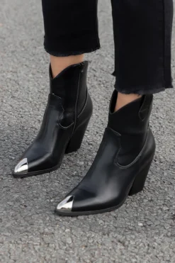 Cowboy boots Sally zwart