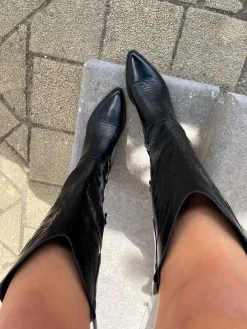 Cowboy laars Carly zwart