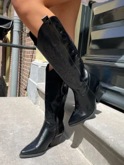 Cowboy laars Carly zwart