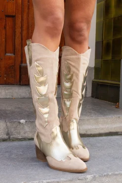 Cowboy laars Joelle gold