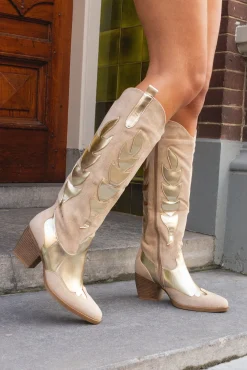 Cowboy laars Joelle gold