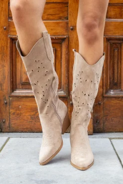 Cowboy laars Lena beige