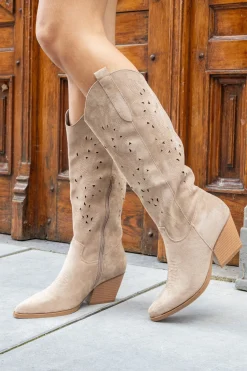 Cowboy laars Lena beige