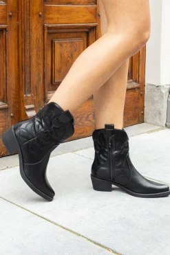 Cowboy laars Milano zwart