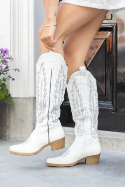 Cowboy laars Tianna wit