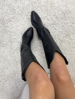 Cowboy laars Valerie zwart