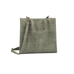 Croco tas groen