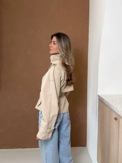 Demi trenchcoat beige