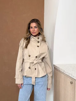 Demi trenchcoat beige