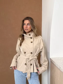 Demi trenchcoat beige