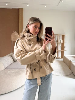 Demi trenchcoat beige