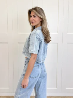 Denim top Lina