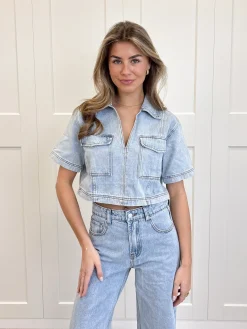 Denim top Lina