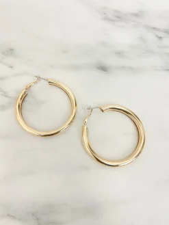 Earring Hoops goud
