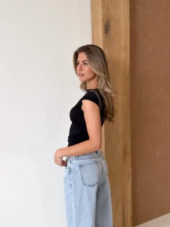 Eefje top zwart