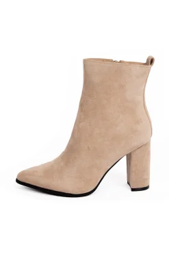 Enkellaars Dionne beige