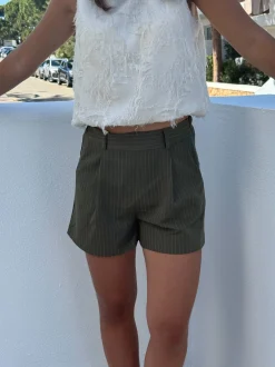 Floortje short kaki