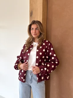 Florine jacket bordeaux