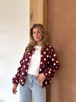 Florine jacket bordeaux