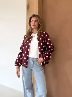 Florine jacket bordeaux