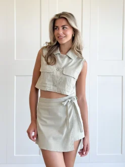 Gilet Sofie kaki