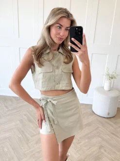Gilet Sofie kaki