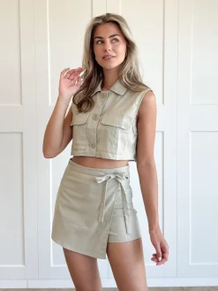 Gilet Sofie kaki