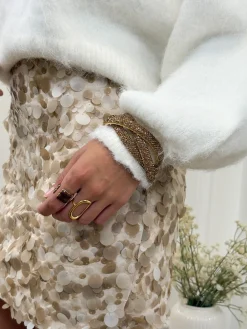 Glitter and glamour bangle