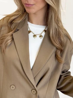 Golden affection ketting