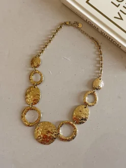 Golden cirkle ketting