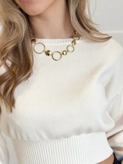 Golden loop ketting